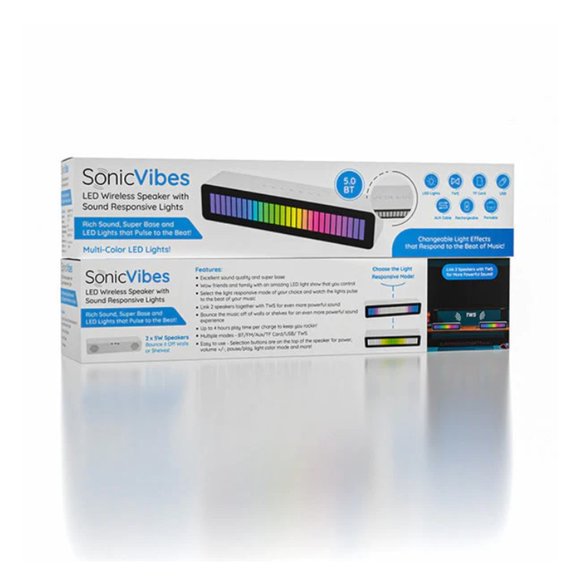 LED Light Responsive Bluetooth Speaker - Picture 9 of 9